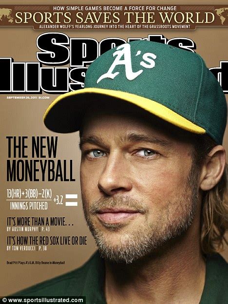 brad pitt film baseball